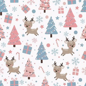 Free Pattern Gifts illustration and picture