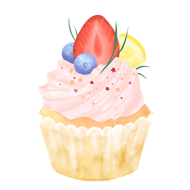 Free cupcake cakes cake illustration