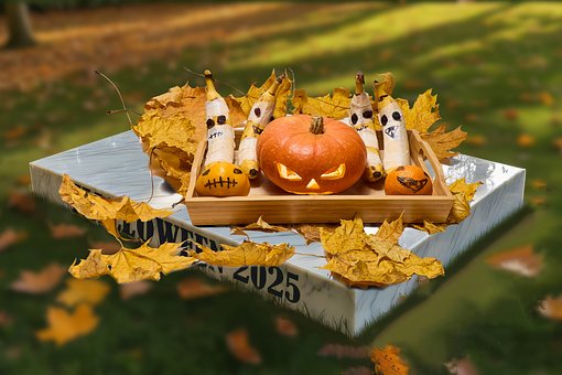 Pompoen, Halloween, Natuur, Seizoen