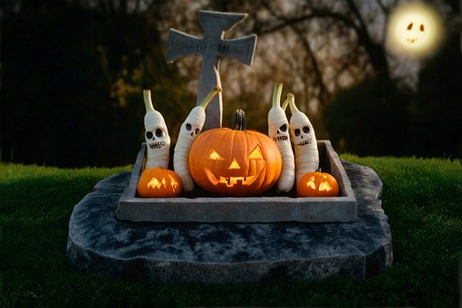 Halloween, Pompoen, Herfst, Seizoen