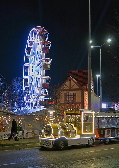 Free Christmas Market Giant Wheel photo and picture