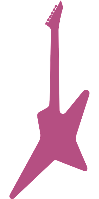 Free Guitar Outline vector and picture
