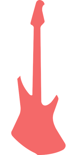 Free Guitar Outline vector and picture