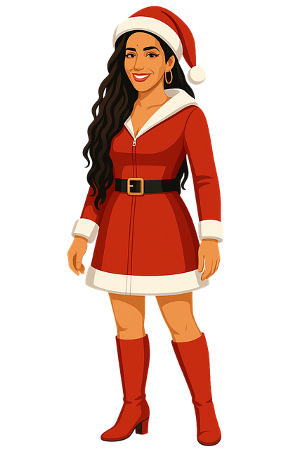 Weihnachten, Weihnachtsmann-Outfit