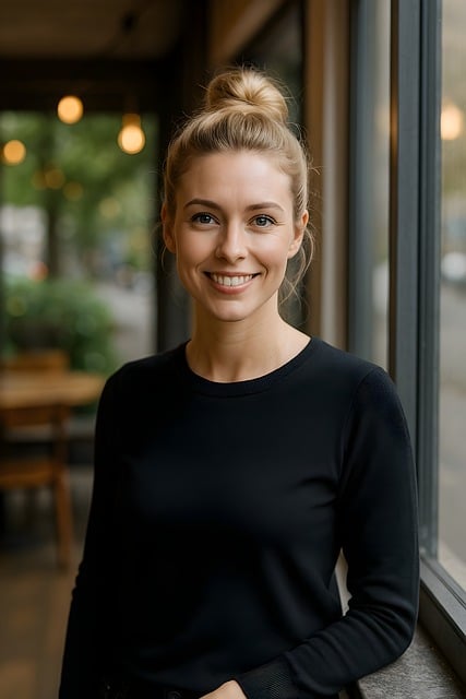 Portret, Femeie, Zâmbitoare, Blondă