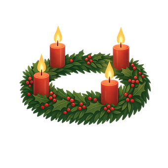 Free Advent Christmas illustration and picture