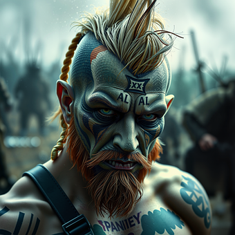 Free Intense Intimidating illustration and picture
