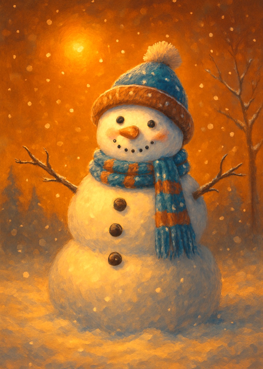 Download Snowman, Winter, Christmas. Royalty-Free Stock Illustration ...