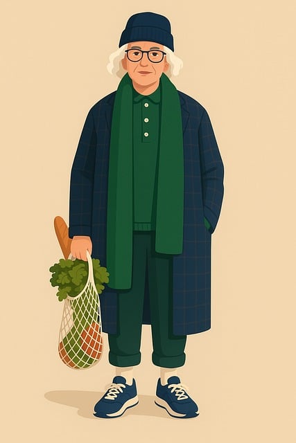 Free elderly woman senior lady grandmother illustration vector