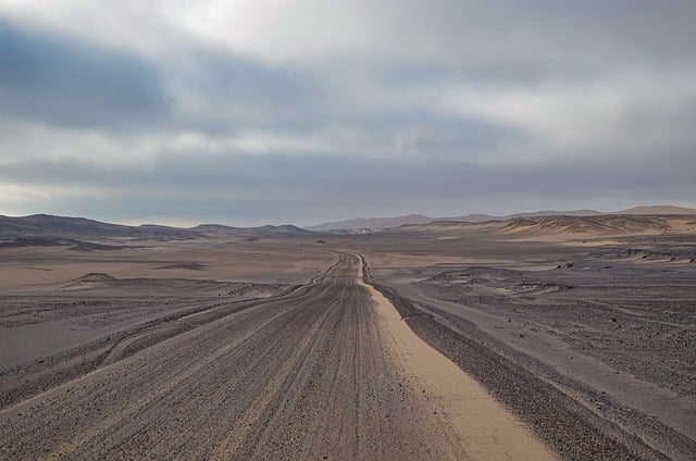 Free Namibia Desert Road photo and picture