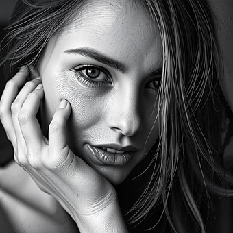 Free Digital Art Monochrome illustration and picture