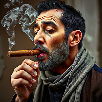 Free Man Cigar illustration and picture