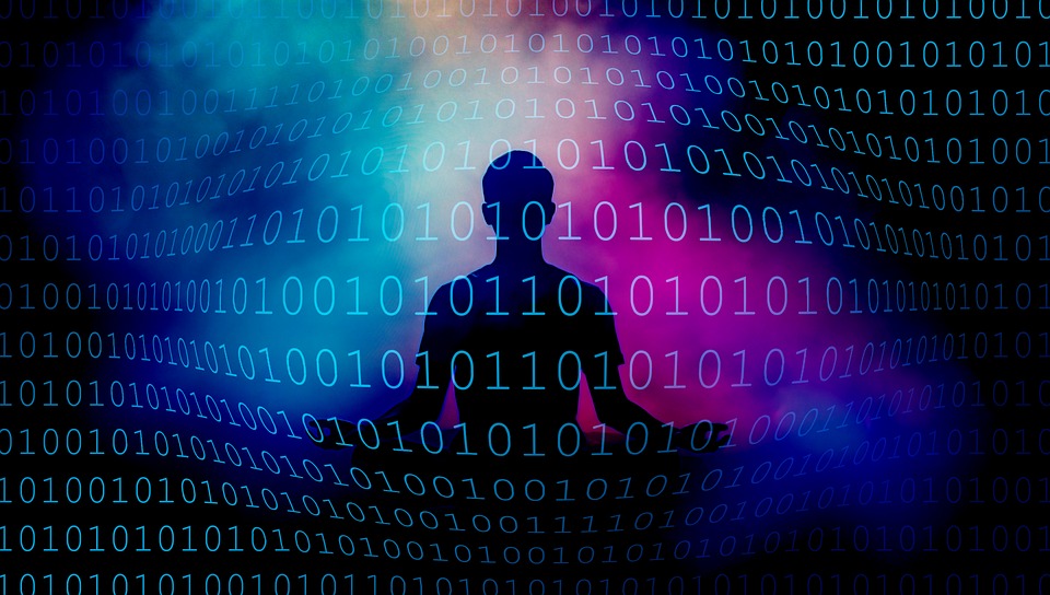 Download Digital Art, Binary Code, Quantum Computing. Royalty-Free ...