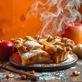 Free Apple Pie Dessert illustration and picture