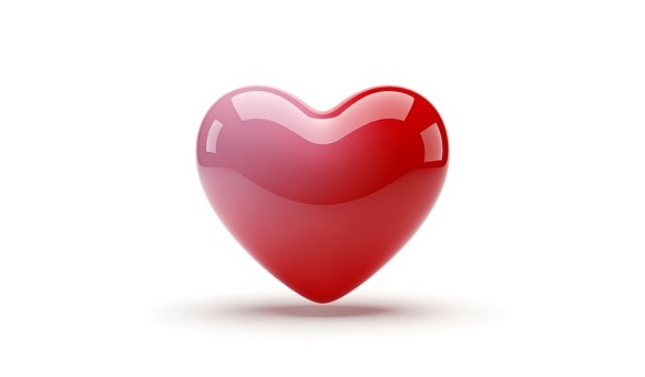 Corazón, 3D, Mente, Amor
