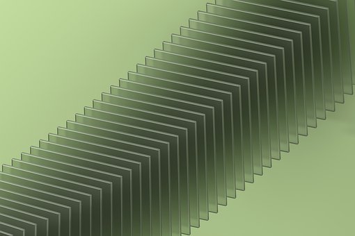 Abstrakt, Geometrisk, Glas, Baggrund
