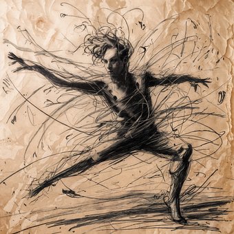 Danza, Bailar, Elegancia, Mujer, Chica