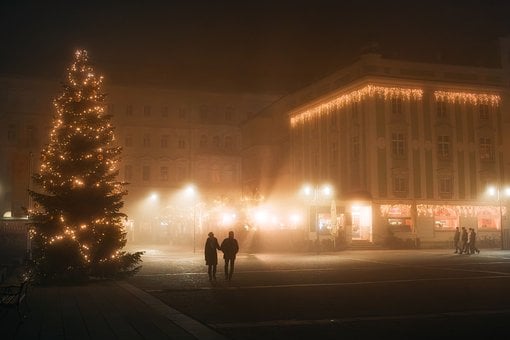 Free Christmas Fog photo and picture