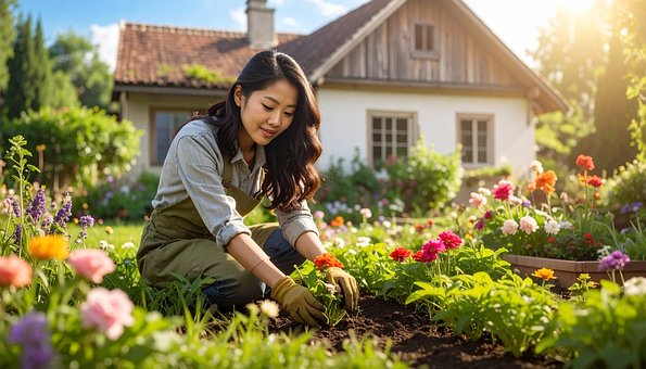 Free Gardener Gardening illustration and picture