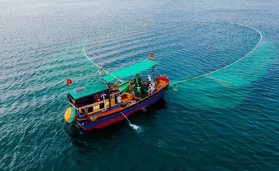 Vietnam, Phu Yen, Fischerboot, Meer