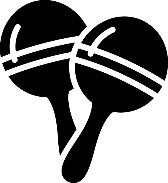 Free maracas musical instrument latin percussion vector