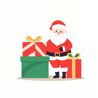 Free Santa Christmas illustration and picture