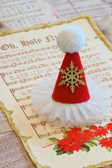 Free Christmas Decoration Santa Hat photo and picture