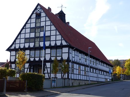 Gebäude, Historisch, Gutshof, Haus