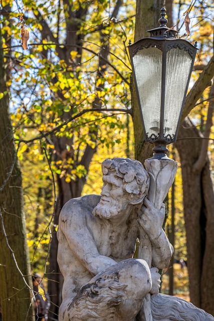 Free Statue Street Lamp photo and picture