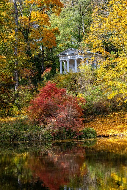 Free Autumn Lake photo and picture