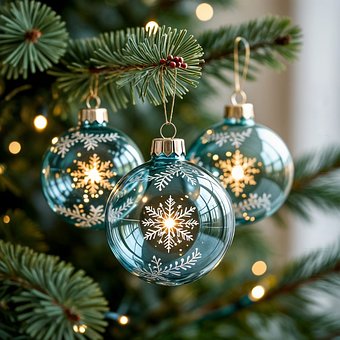 Weihnachten, Ornamente, Dekorationen