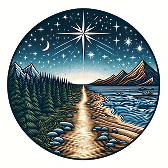 Ø, Stjerne, Natur, Skyer, Fyrtårn