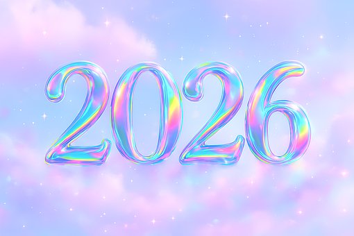 Free Typography Pastel Rainbow illustration and picture