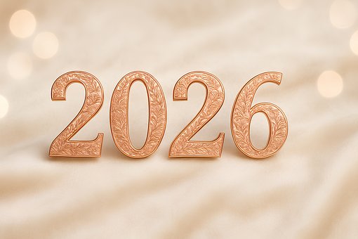 Free Gold Typography Elegant Numbers illustration and picture