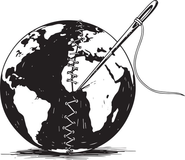 Free earth globe planet vector