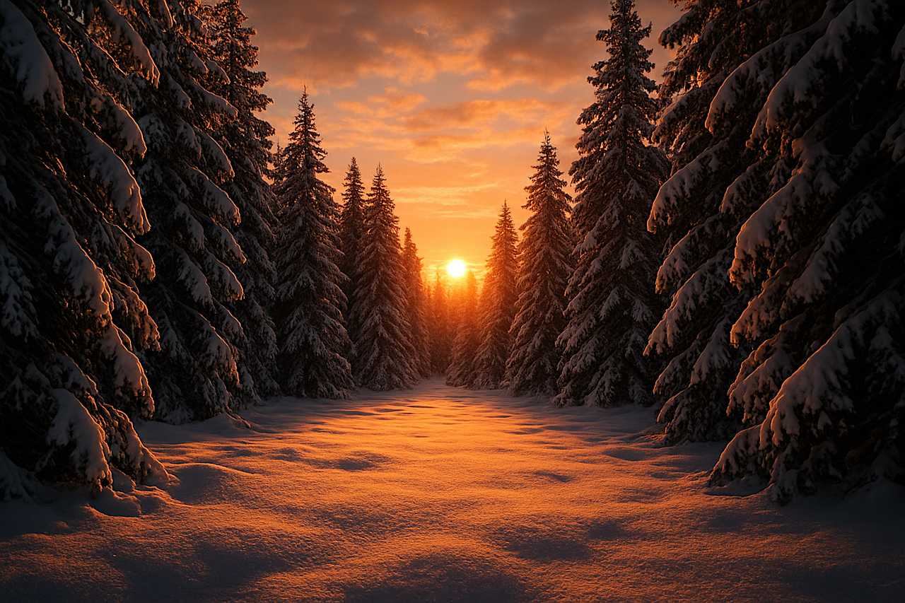 Download free HD stock image of Forest Nature Free forest nature trees illustration