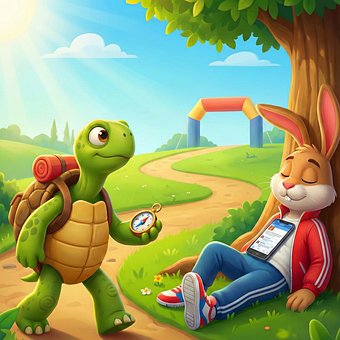 Karikatur, Tier, Natur, Hase, Niedlich