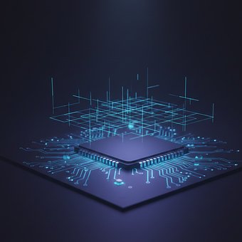Chip, Prozessor, Elektronik, Technologie