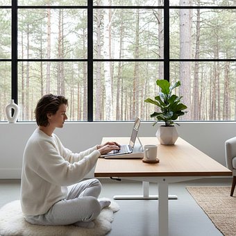 Arbeit, Rechner, Büro, Geschäft, Laptop