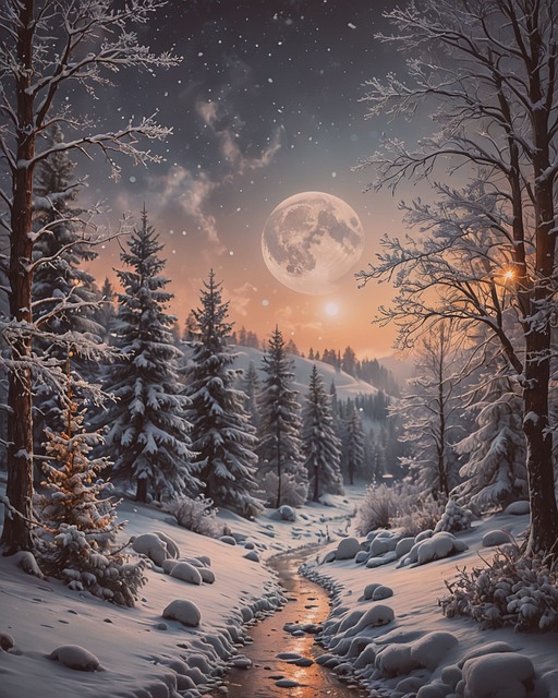 Free christmas winter christmas pictures illustration