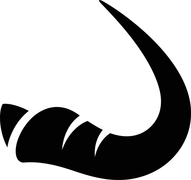 Free horn tusk animal vector
