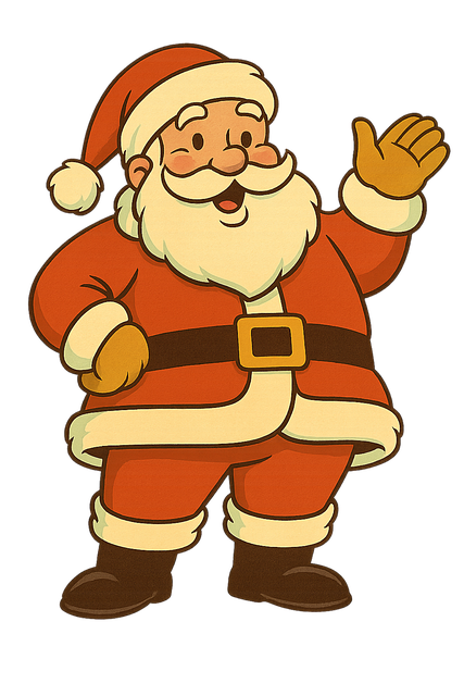 Free Santa Claus Christmas Character vector and picture