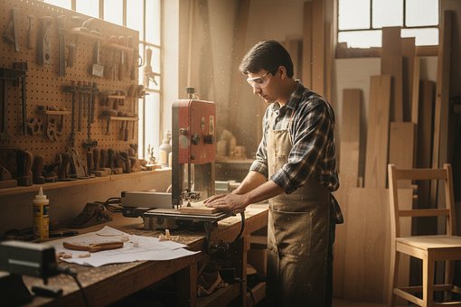 Free Woodwork Joiner illustration and picture