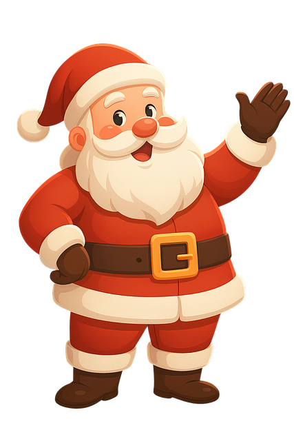 Free Santa Claus Christmas Character vector and picture