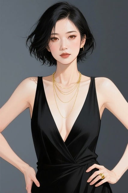 Free woman mature woman japanese model illustration