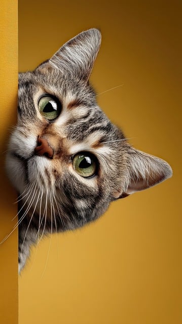 Free cat feline tabby illustration