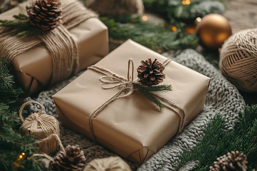 Free Gift Christmas illustration and picture