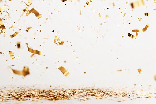 Free Confetti Party illustration and picture