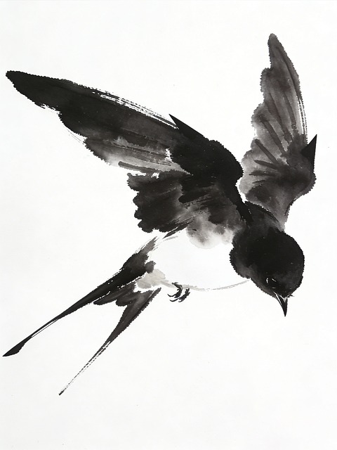 Free Chinese Painting Ink Drawing illustration and picture