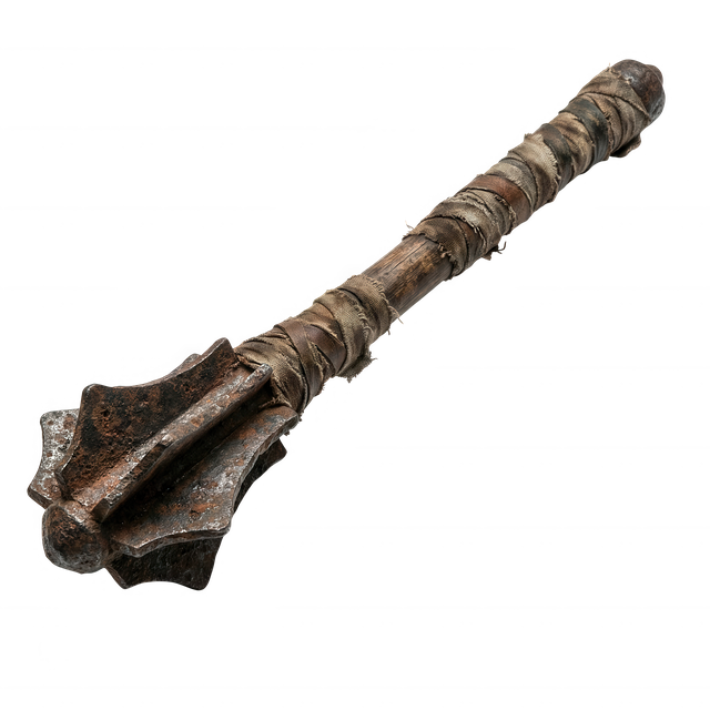Free medieval mace weapon illustration